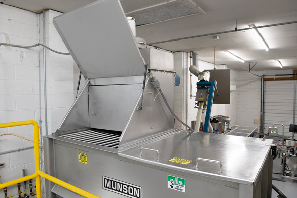 Ribbon Blender with a Bag Dump Station Çuval Boşaltma İstasyonlu Şeritli Mikser