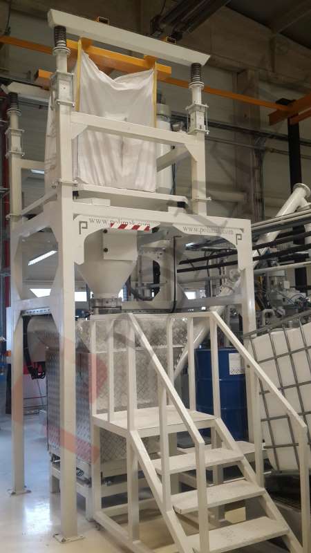 Bulk handling Big Bag, Manubag, emptying / filling stations - ManuLine