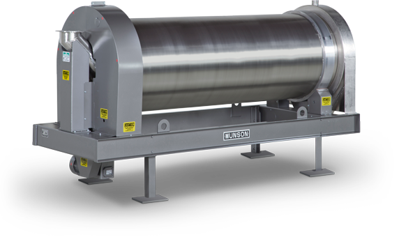 Continuous rotary blender