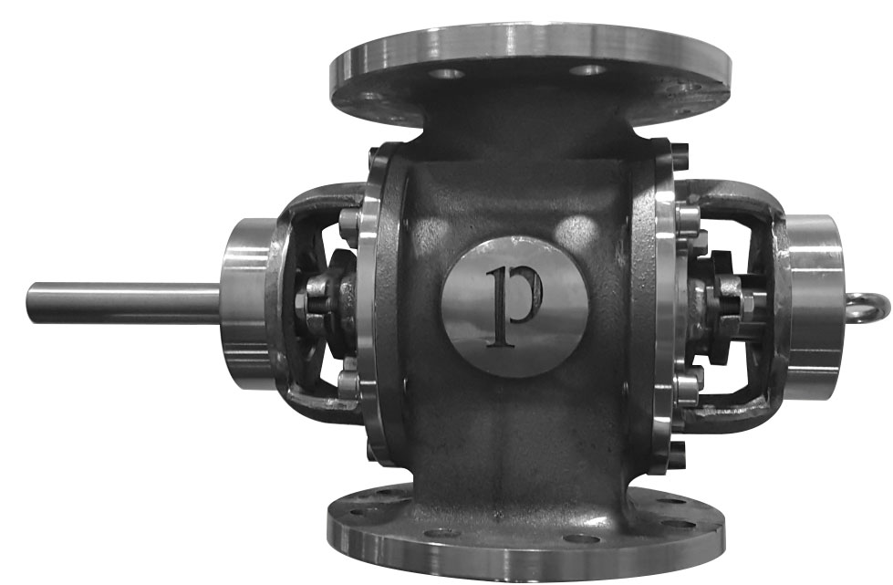 Custom designed rotary valve