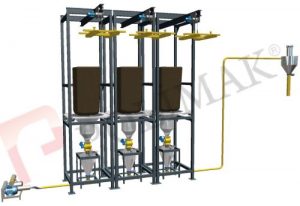 Big Bag Emptying System Bulk Solid Transfer Equipment | polimak