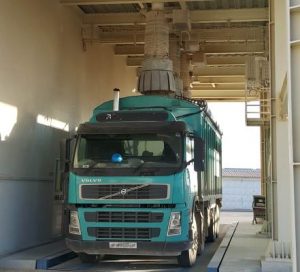 Truck Loading Bellow With Jet Filter