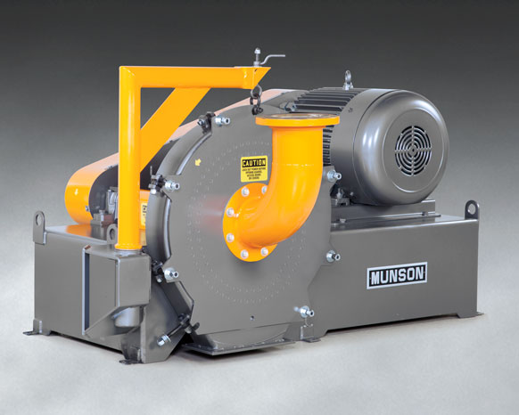 Pin Mill Model CIM-24-MS, Closed Chamber: Infeed Elbow & Support Arm Pin Mill Model CIM-24-MS, Closed Chamber: Infeed Elbow & Support Arm