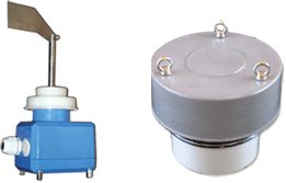 Silo pressure safety valve, silo level sensor