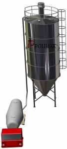 Silo loading jet filter